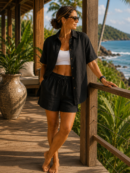 Black Rock Linen Shirt