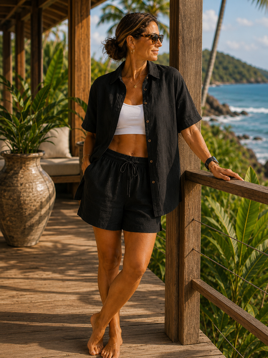 Black Rock Linen Shirt
